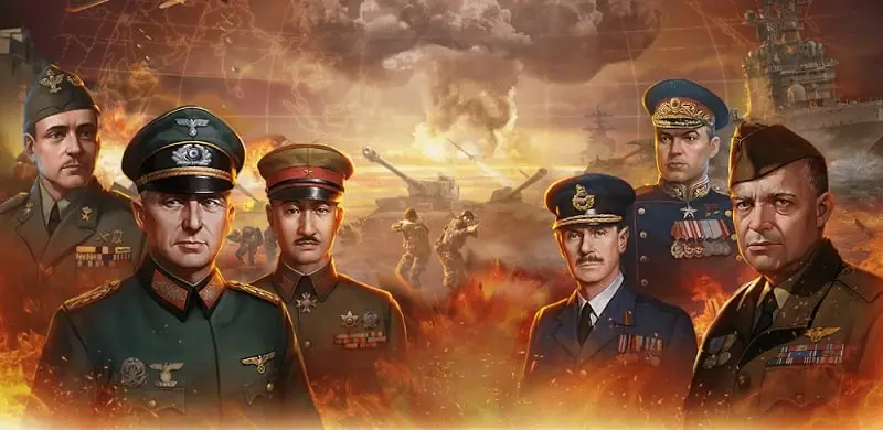 بازی فاتح جهان 4 مود شده اندروید World Conqueror 4